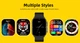 Смарт-годинник IMILAB IMIKI SF1 Gun Black Smart Watch Global Міжнародна європейськаверсія - зображення 12