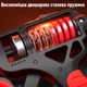 Регульований кистьовий еспандер з навантаженням 5-165 кг з лічильником натискань до 9999 з гумовою ручкою 29156 ч - зображення 6