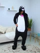 Пижама Кигуруми My Kigu Мужская Кот Черный размер L 165-175 см (21074411) - изображение 1