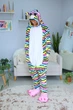 Піжама Кігурумі My Kigu Чоловіча Райдужний Кіт Різнобарвний розмір S 144-155 см (21036411) - зображення 1