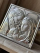 Серебряная икона Святое Семейство (код 95072) 11*11 см - изображение 4