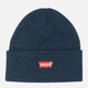 Czapka beanie Levi's 230791-11-17 One Size Granatowa (7613417093041) - obraz 1