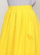 Жіноча спідниця максі в складку Подіум 13908-YELLOW L Жовтий - зображення 3