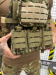 Тактична плитоноска Cordura 1000D з 4 точками швидкого скидання та підсумками - зображення 3