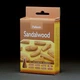 Конусні пахощі Сандал Sandalwood Tulasi 15 шт - зображення 2