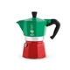 Гейзерна кавоварка Bialetti la Mokina Tricolore на 1 чашку (40 мл) - зображення 1