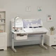 Детский стол Mealux Milton Electro Grey (BD-730 WG) - изображение 2