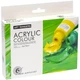 Акрилові фарби для малювання Art Ranger Acrylic regular 6 кольорів у тубах по 75ml. - зображення 5