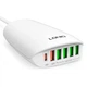 Сетевое зарядное устройство LDNIO 5USB+Type-C 65W PD + QC3.0 + 4 Auto-ID (A6573C) - изображение 1
