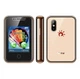 Міні мобільний телефон AIEK BM 8XR 2SIM Mini Gold - зображення 1