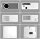 Проектор Everycom E700 Pro 1080P (Electronic focus) White Full HD LED Android с Bluetooth - изображение 15