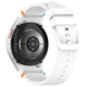 Ремінець для Samsung Galaxy Watch 7 - білий / силікон / Watchbands Seven (W50-7WB72158907) - зображення 2