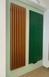 Дизайнерский радиатор отопления Terma Rolo Room 7/1800/480 вертикальный электрический медный - изображение 3