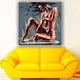 Картина на полотні для інтер'єру 50х50см - Sexy girl paint art - зображення 1