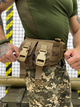 Подсумок для двух гранат Cordura 1000D с регулируемыми клапанами Coyote - изображение 1