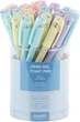 Набір масляних ручок Axent Soft Pastel 0.7 мм Сині 24 шт (AB1102-02-A) - зображення 4