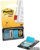 Zakładki samoprzylepne szerokie klasyczne Post-it 25 x 45 mm 50 arkuszy błękitne (21200707605) - obraz 2