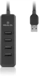 USB-хаб Real-El HQ-175 4xUSB-A 2.0 Черный (4743304102044) - изображение 5
