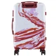 Валіза Semi Line 24" M 67л White/Red Print (DAS302889) - зображення 4