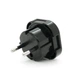 Перехідник на євророзетку YT-9625B Black 110-250V 10-16A 1800W - зображення 2
