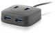 USB-хаб Real-El CQ-407 4xUSB-A 3.0 Чорний (4743304102020) - зображення 4