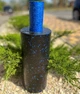 Масажний ролик (роллер) гладкий PowerPlay PP-4348 2 in 1 EPP Foam Roller Чорно/Синій (33x14см.) - изображение 8