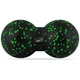 Масажний м'яч подвійний PowerPlay PP-4352 Epp foam peanut ball (d8*16cm.) Чорно/Зелений - изображение 1