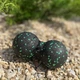 Масажний м'яч подвійний PowerPlay PP-4352 Epp foam peanut ball (d8*16cm.) Чорно/Зелений - изображение 7