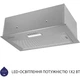 Витяжка вбудована Minola HBI 5614 I 1000 LED - зображення 2