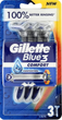 Бритви одноразові Gillette Blue3 Comfort 3 шт (7702018020294) - зображення 1