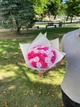 Букет из мыльных роз 35 шт микс розовый, подарочный букет роз из мыла для девушки, жены, мамы, дочки, сестры - изображение 9