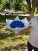 Мыльный букет из 51 розы синий,букет из натурального мыла на 14 февраля, 8 марта, день рождения - изображение 8