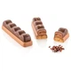 Форма для шоколада Silikomart Kit Bar Duna для батончика 128x33 h14 мм, 115x20 h13 мм 8х57 мл (CH016 - KIT BAR DUNA) - изображение 2
