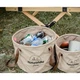 Ведро складное Naturehike ПВХ NH20SJ040 10 л зелене (6927595764626) - изображение 4