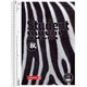 Тетрадь Brunnen Колледж-блок А4 Premium в клеточку 80 листов Zebra (10 675 28 05) - изображение 1