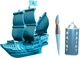 Картонний 3D пазл-конструктор Cartonic 3D Puzzle Pirate Ship (CARTSHIP) - зображення 8