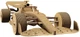 Картонный 3D пазл-конструктор Cartonic 3D Puzzle Racing Car (CARTRAC) - изображение 1