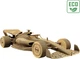 Картонный 3D пазл-конструктор Cartonic 3D Puzzle Racing Car (CARTRAC) - изображение 4