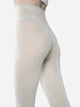 Колготы 300 Den женские теплые хлопковые Elegante EL Cotton 300/1 4 р Молочные (4823121004520) - изображение 3