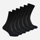 Набор мужских носков высоких хлопковых MovementStandard MS M0201S 40-41 6 пар Черный (4823121060090) - изображение 1