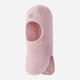 Детская зимняя шапка-шлем вязаная для девочки Reima Starrie 5300044C-4010 54 Светло-розовая (6438557129686) - изображение 3