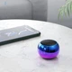Bluetooth колонка TWS мини синяя градиент - изображение 1