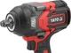 Гайковерт ударный аккумуляторный бесщеточный YATO: КВАДРАТ-1/2", 1200 НМ, LI-ION 18В, 4 Ач +КЕЙС (YT-828071) - изображение 4