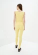 Женские однотонные леггинсы Подіум Light 27940-YELLOW XL Желтый - изображение 2