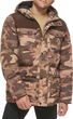 Куртка-парка зимова Levi's Arctic Cloth Performance Parka Color: Khaki Camo Colorblock S - зображення 1