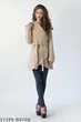 Женское кашемировое пальто с капишоном Подіум 21295-BEIGE S Бежевый - изображение 2