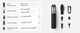 Автомобильный пылесос Baseus аккумуляторный 12000pa A3lite Handy Vacuum Cleaner (VCAQ050001) - изображение 8