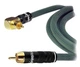 Кабель для активных сабвуферов ∅7.5 мм REFERENCE Line RCA штекер / RCA угловой штекер длина 10 м 1T-ASR2-10 - изображение 2