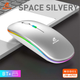 Беспроводная компьютерная мышка JEQANG JW-AP01 BT5.1+2.4G Стальная - изображение 1