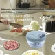 Блендер / измельчитель ручной механический для овощей/фруктов/мяса 500 мл зеленый (LB-141508) - изображение 8